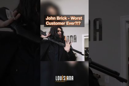 John Brick visited the store for his next mission. Is he our WORST CUSTOMER EVER?