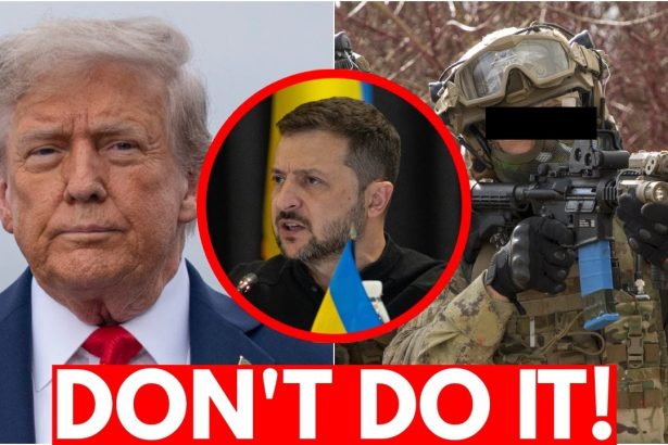 Trump FLOATS Sending American Troops To Ukraine