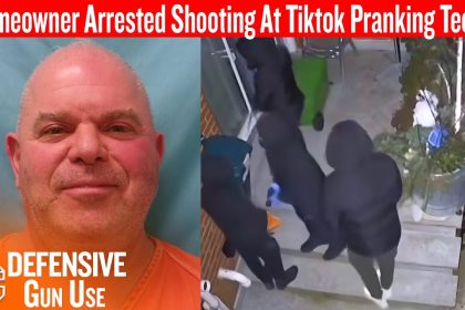 Homeowner Arrested Shooting At Teens Doing TikTok Prank Ding Dong Ditch