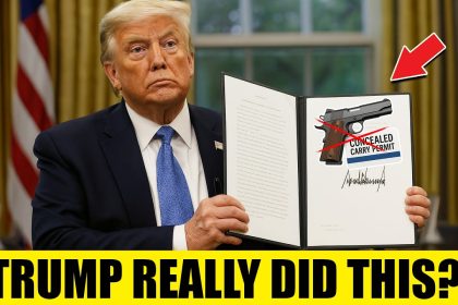 BREAKING: Trump CRUSHED Gun Control… A Massive Victory for the Second Amendment!