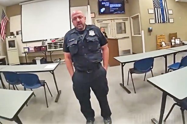 Officer Arrested by Fellow Cops at Police Station after Suspected Intoxication