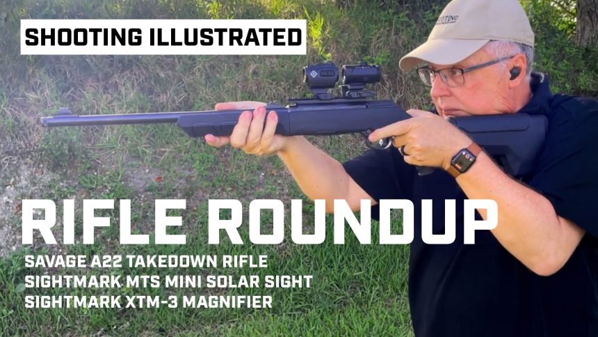Rifle Roundup: Savage A22 Takedown With A Sightmark Red Dot Sight