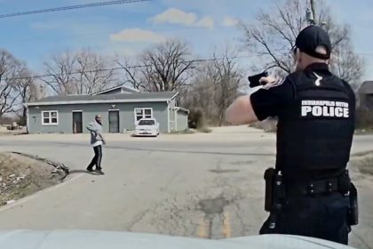 Indianapolis Cop Shoots Double Murder Suspect After He Points Gun