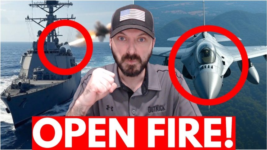 Venezuela Fighter Jets TARGET American Ships, Shoot Them Down!