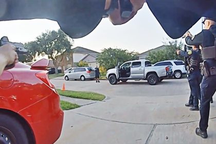 Houston Officers Open Fire On Robbery Suspect Who Pointed Gun