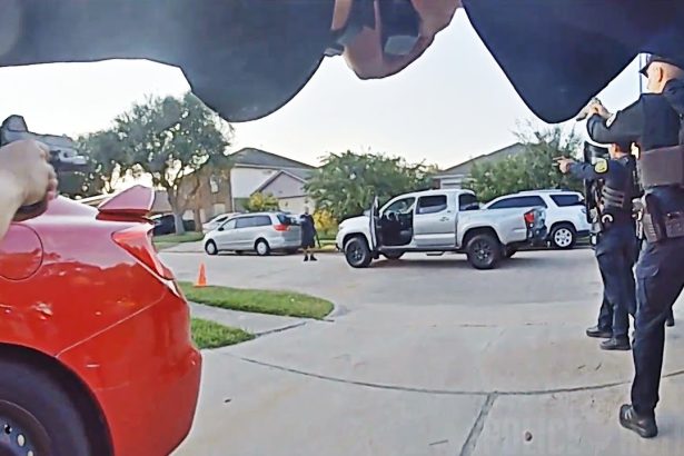 Houston Officers Open Fire On Robbery Suspect Who Pointed Gun