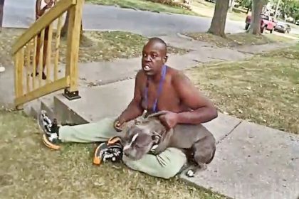 Springfield Police Struggle With Suspect Accused Of Animal Cruelty