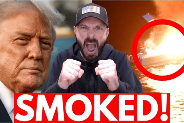 BREAKING: Trump BLOWS UP Another Cartel Boat *STRIKE FOOTAGE*