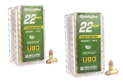 First Look: .22 Short Cartridges From Remington Ammunition