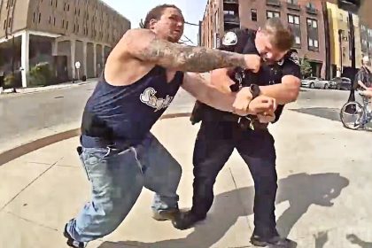 Suspect Punches Three Fargo Police Officers During Arrest