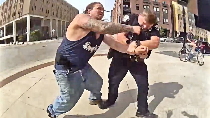 Suspect Punches Three Fargo Police Officers During Arrest