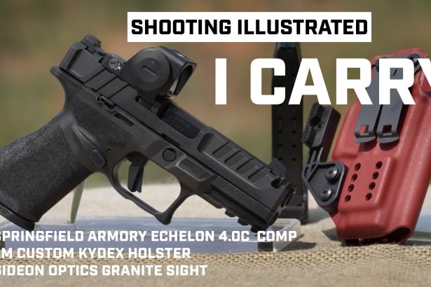 I Carry: Springfield Armory Echelon 4.0C Comp 9mm Pistol in a JM Custom Kydex Holster