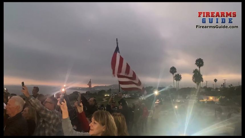TRUMP NATIONAL GOLF COURSE, PALOS VERDES CA –  PRAYER VIGIL FOR CHARLIE KIRK  9/14/2025