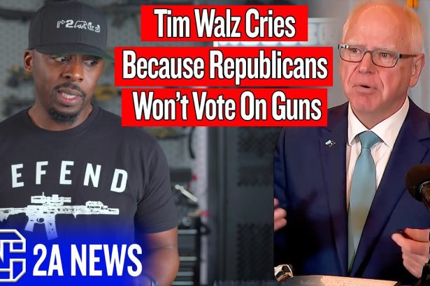 Tim Walz Throws a Tantrum Over Republicans Blocking His Gun Ban