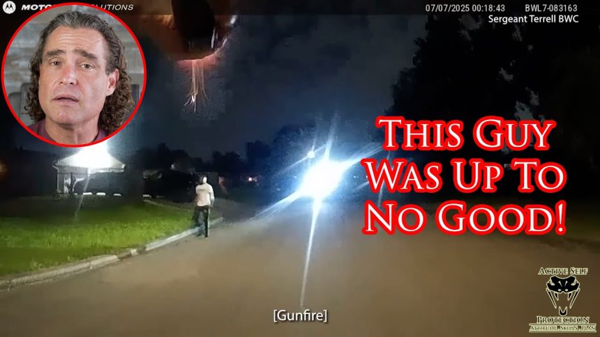 Violent Felon Refuses To Drop His Firearm