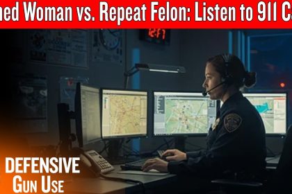 Armed Woman vs. Repeat Felon: The Outcome Says It All,  Listen to the 911 Call