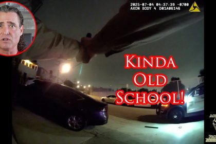 Deputy Uses Rarely-Seen Laser Sight To Drop Perp!