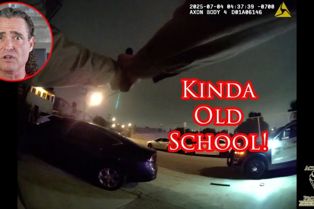 Deputy Uses Rarely-Seen Laser Sight To Drop Perp!