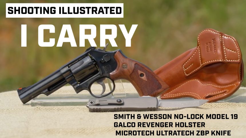 I Carry: Smith & Wesson Model 19 .357 Magnum Revolver in a Galco Holster