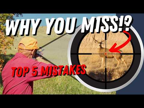 Top 5 Reasons Hunters Miss Deer (And How to Stop!)
