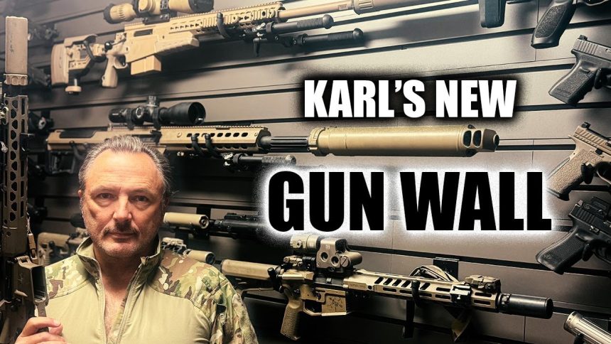Karl’s New Gun Wall | Holdup Displays | Tactical Rifleman