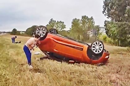 Officers And Good Samaritans Rescue Baby Trapped Beneath Car