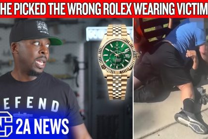 Armed Robber Picked the Wrong Guy to Steal a Rolex From