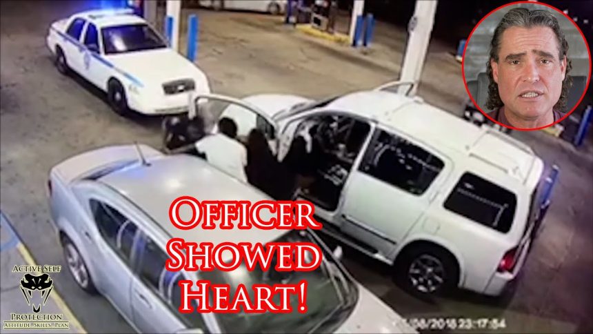 Officer Fights Off Two Armed Attackers