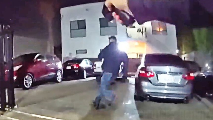LAPD Cop Shoots Suspect Who Pulled Gun During Foot Pursuit