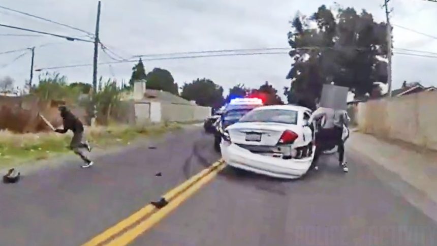 Police Catch Four Fleeing Masked Suspects After Armed Home Invasion