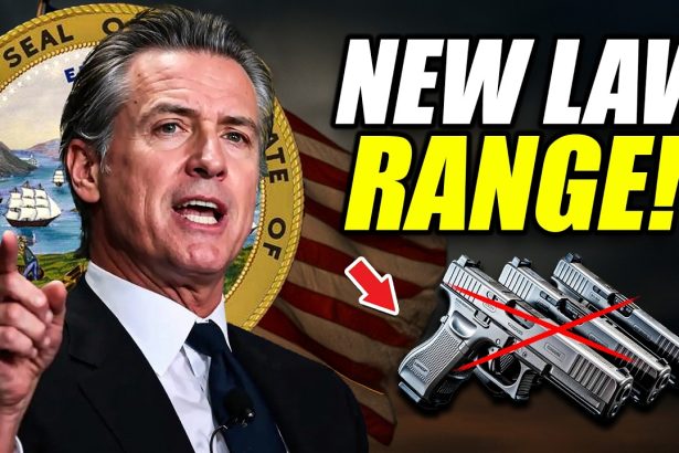 BREAKING: Newsom’s New Law Legalized Gun Confiscation — No Crime Required!