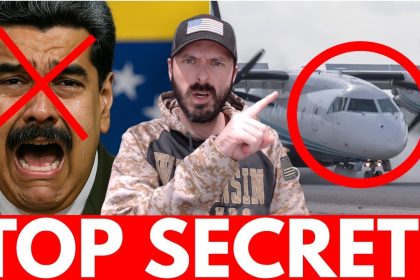 BREAKING: Secret Air Force Plane RUSHES Near Venezuela