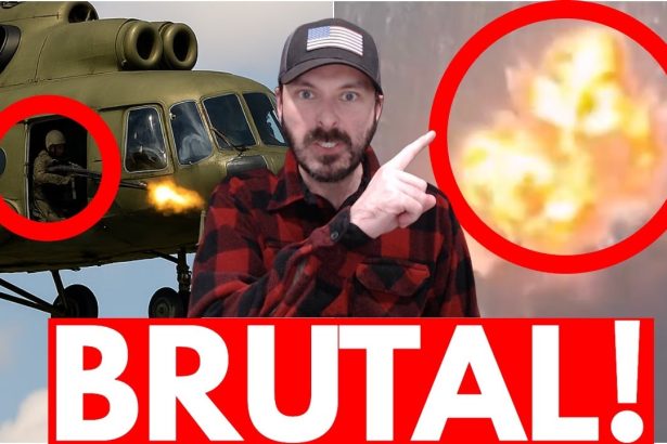 Ukraine HAMMERS Russia, INSANE Helicopter Video Surfaces