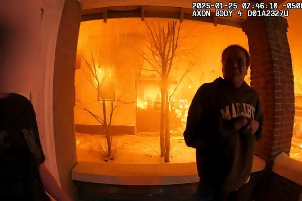 Mother Acts Unbothered After Allegedly Setting Her Own House on Fire With Her Kids Inside