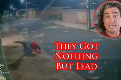 Prepared Homeowner Plugs Armed Home Invaders