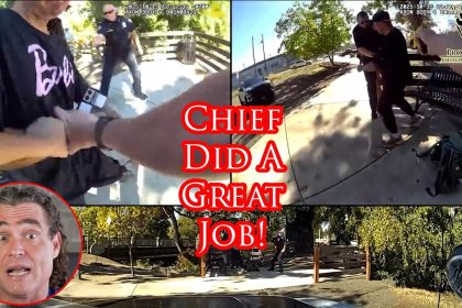 Police Chief On Patrol Gets Into The Mix In Oregon!