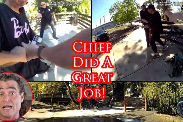 Police Chief On Patrol Gets Into The Mix In Oregon!