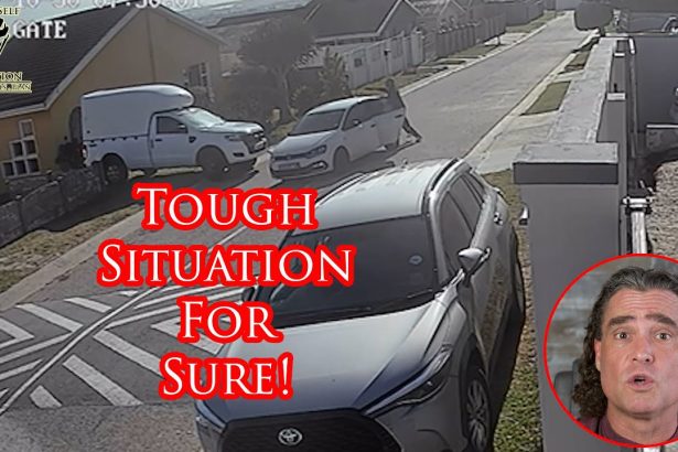 Delivery Driver Must Think Fast To Protect Himself From Carjackers