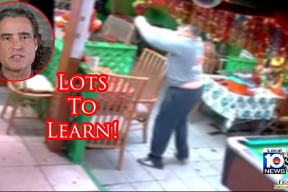 Burglar Takes a Beating From Fed Up Store Owner