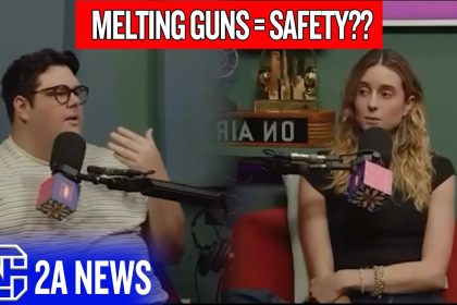 Liberal Podcaster Says If Every Gun Melted, We Would Be Safer?