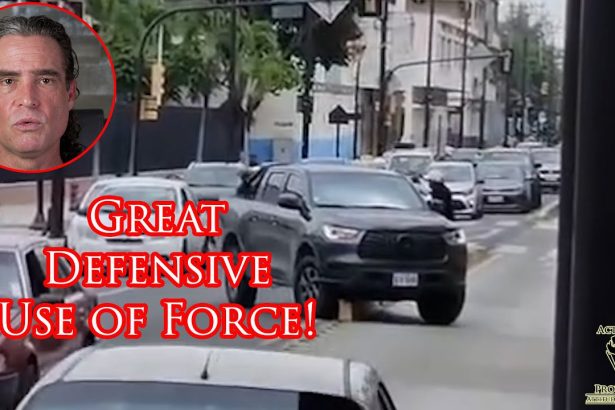 Businessman Prepared For Armed Carjacker