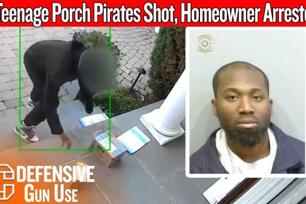 Armed Homeowner Arrested After Shooting Teen Package Thieves