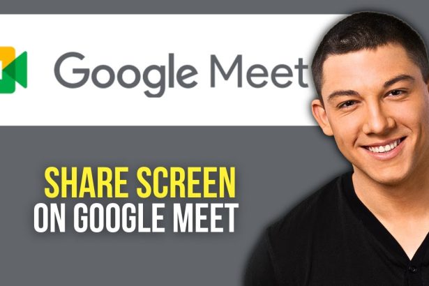How to Share Screen on Google Meet