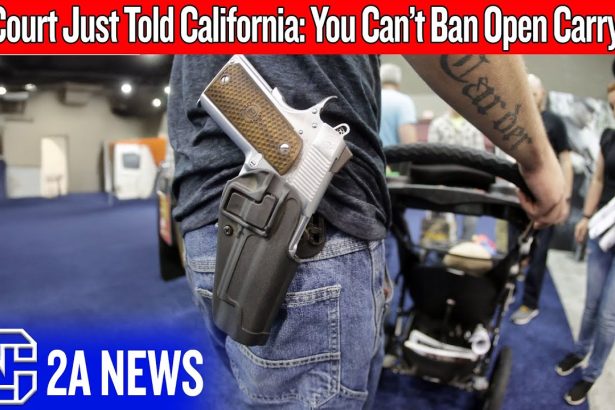 Court Just Told California: You Can’t Ban Open Carry