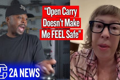 Liberal Woman Tries to Explain Why Open Carry Feels Unsafe (Viral Clip)