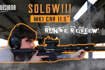 We took the MK1 CAR from Sons of Liberty Gunworks for a quick spin