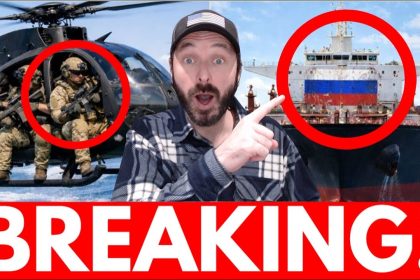 U.S. Military ENGAGES Secret Russian Ship *WILD FOOTAGE*