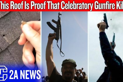 Bullets Fell Through This Roof After Someone Fired Into the Air