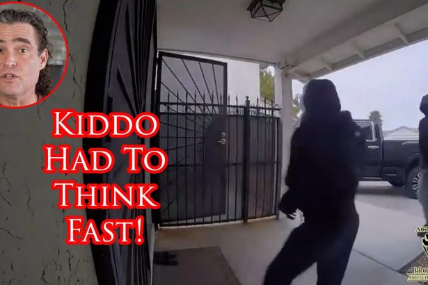 Scary Home Invasion Attempt Caught on Camera Stopped By Astute Kid!