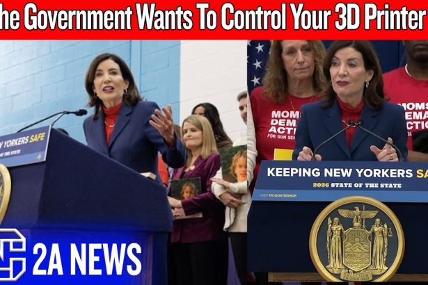 The Government Wants To Control Your 3D Printer So You Don’t Print Gun Parts